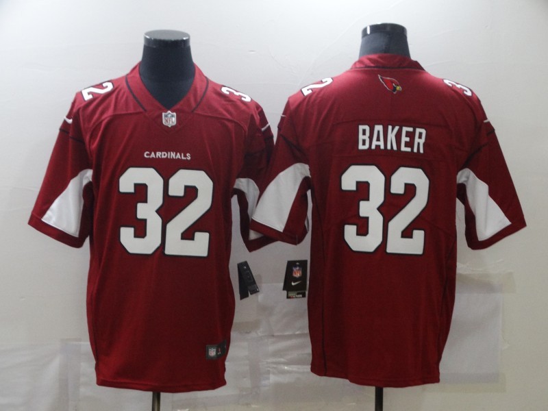 Men's Arizona Cardinals Budda Baker #32 Red Jersey